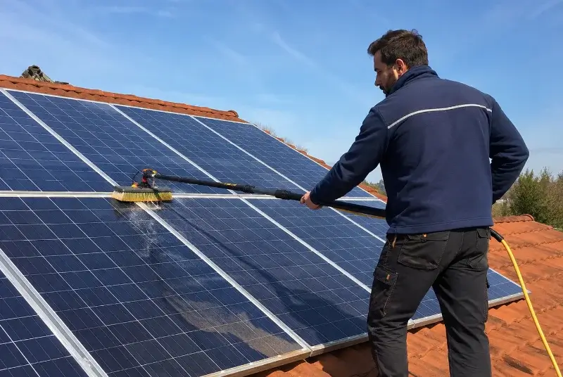 Nettoyage et entretien de panneaux solaires à Pougne-Hérisson